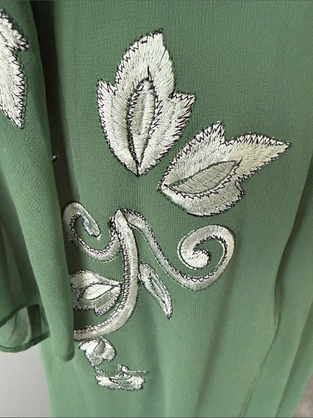 NWT Monsoon London Embroidered Kimono Sleeve Midi Dress - Picture 8 of 13